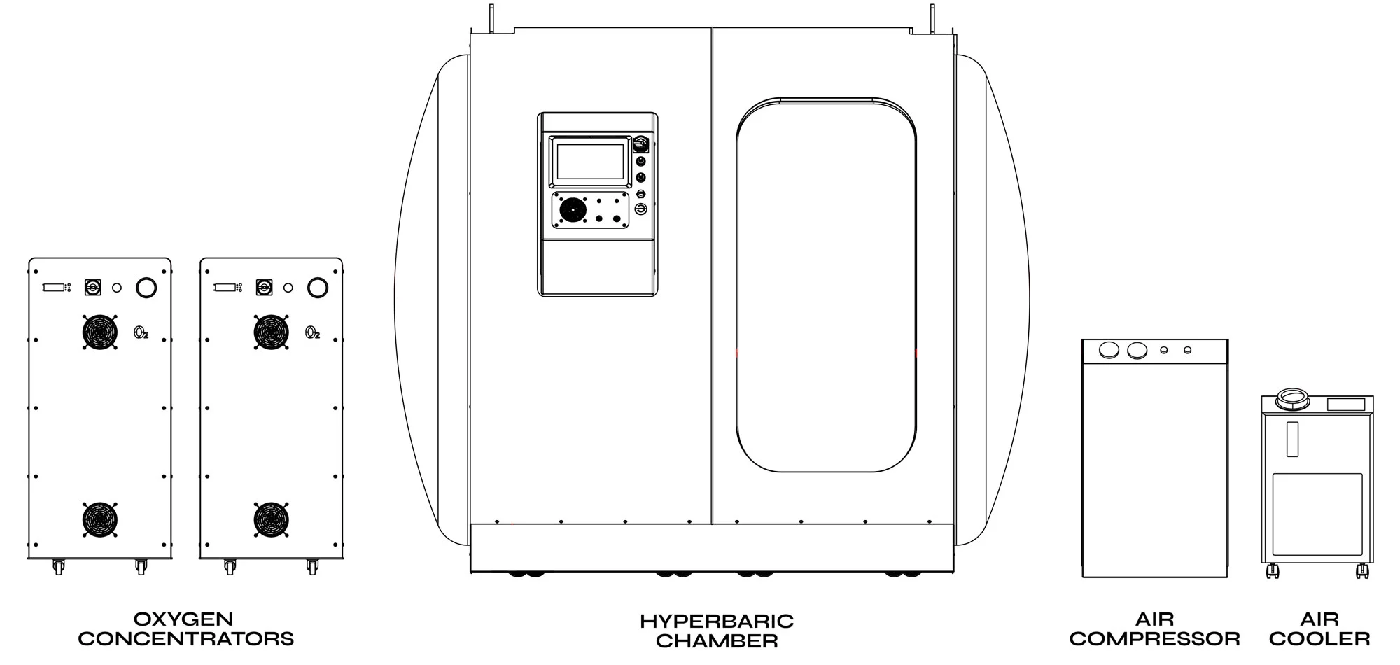 Atlantis Hyperbaric Oxygen Chamber Technical-2