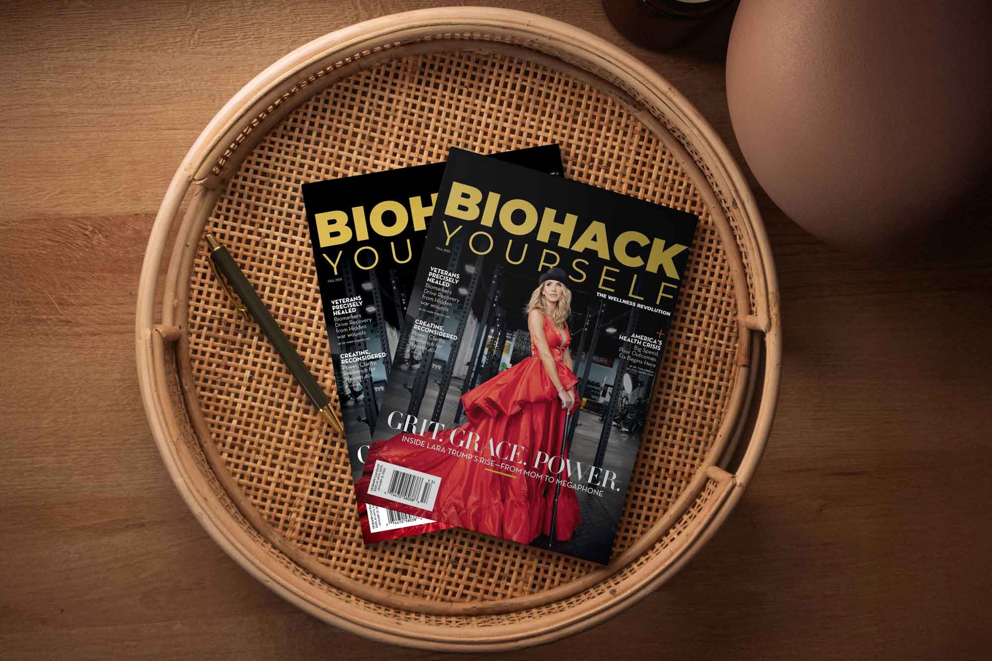 Hot off the press: HPO.TECH in Biohack Yourself magazine (Lara Trump Edition)